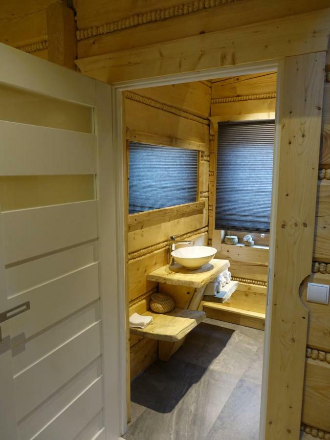 Domki Zawoja Z Jacuzzi Exterior foto