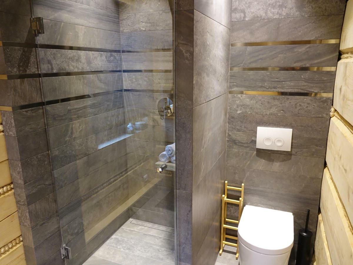 Domki Zawoja Z Jacuzzi Exterior foto